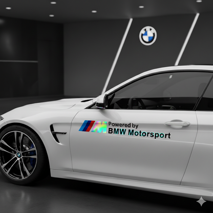 "Alimentato da BMW Motorsport"