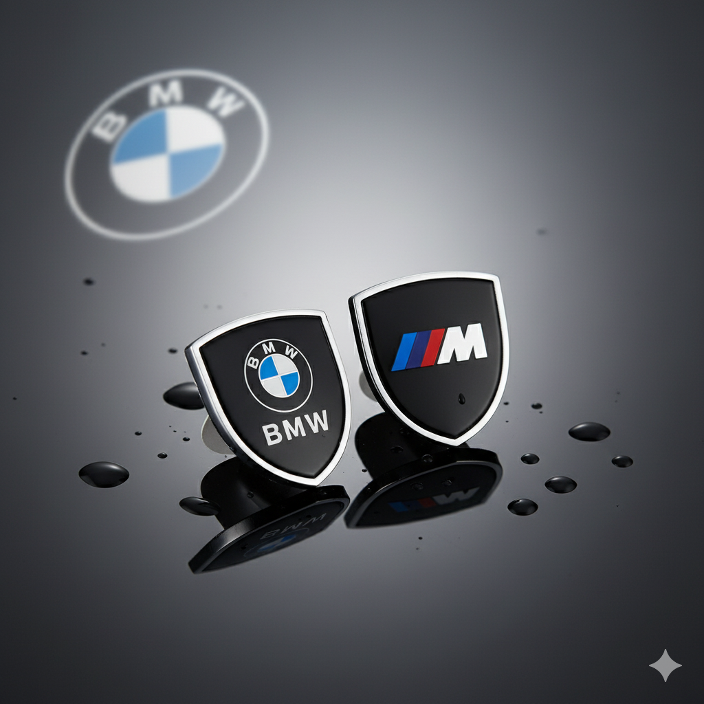 BMW /// m emblemas adesivos de escudo - detalhes que falam por você
