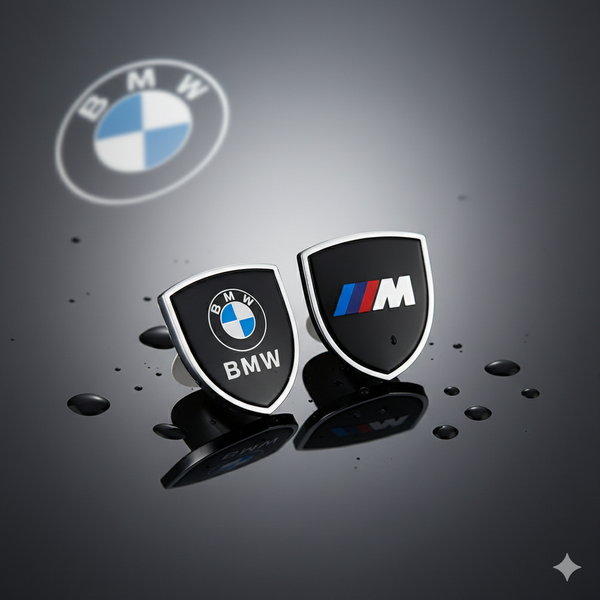 Emblemas Adhesivos tipo Escudo BMW ///M – Detalles que Hablan por Ti