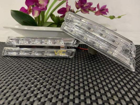 Intermitentes Laterales Led Transparentes Homologados 100% Canbus Para Bmw E53 Bombillas