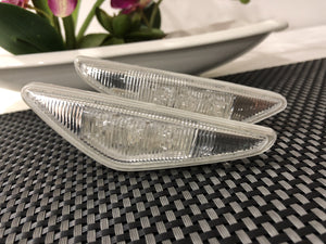 Intermitentes laterales transparentes LED CANBUS para BMW e46 coupe 2003-2006 - Recambios y Accesorios BMW