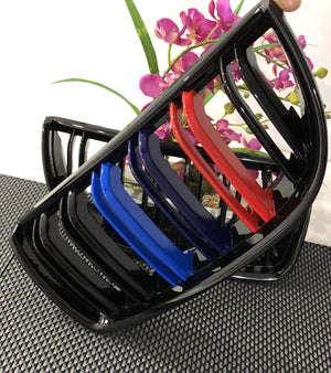 Packs de taille/grilles M Double ligne lumineuse Type M4 pour Bmw E90 E91 2005-2008