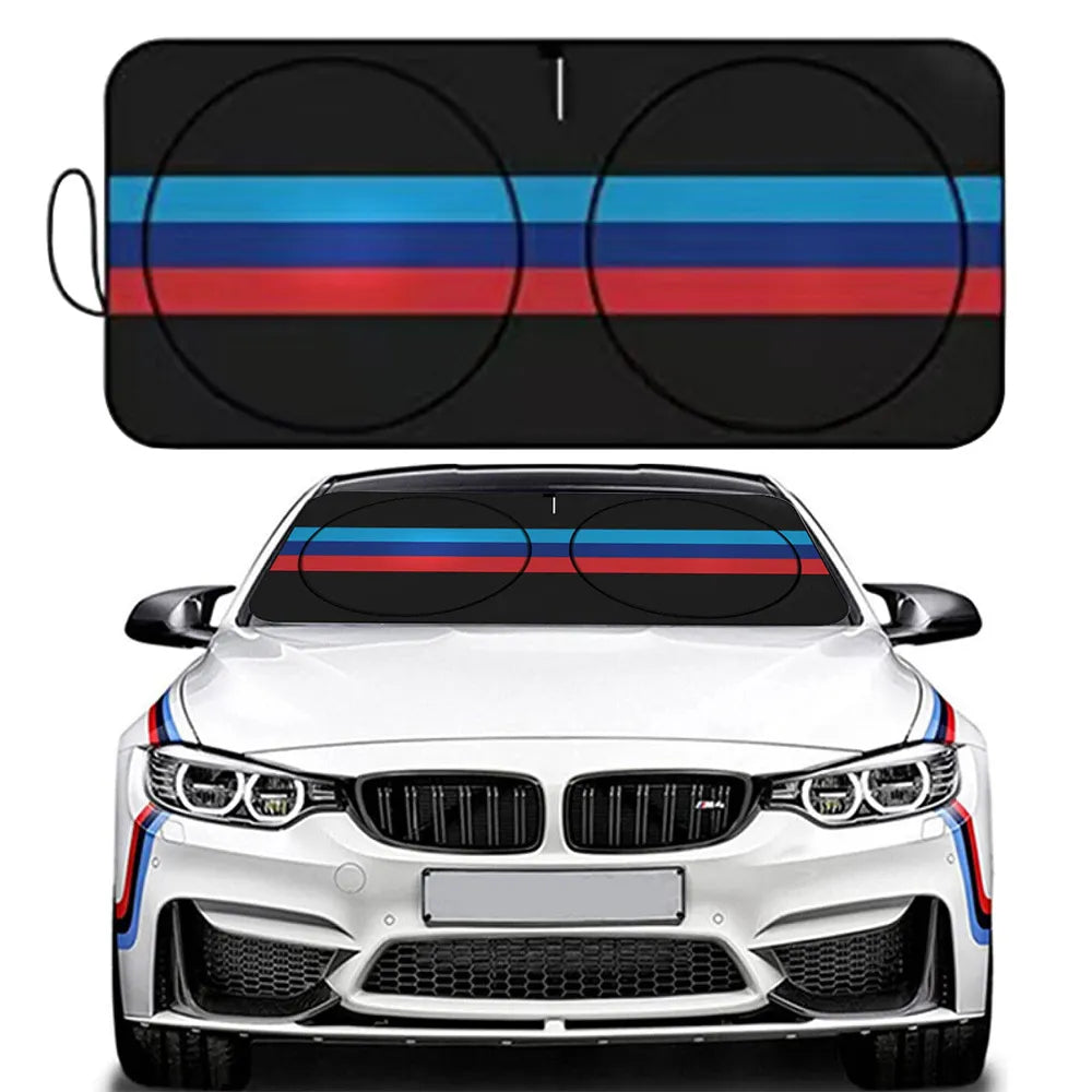 Parasol Delantero Para Bmw De Alta Calidad Compacto Y Fácil Almacenamiento Accesorios