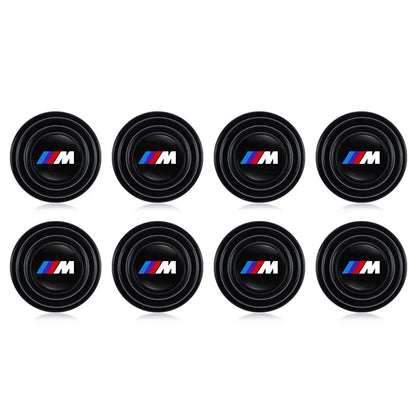 Achos à amortisseurs de porte insonorisés pour BMW avec logo