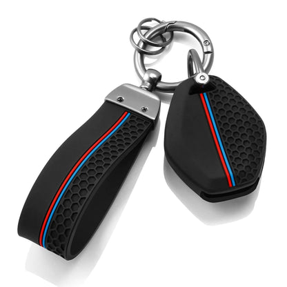 Funda de silicona ///M para llave BMW — Compatible con modelos clásicos (E46, E39, E38, E60, E61, E63, E64, X5 E53, X3, Z3, Z4, M5…)