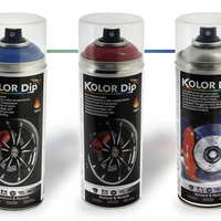 Spray per vernice anticorica per pinzette del freno