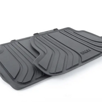 Tappeti posteriori All clima di colore antracite OEM 51472297420 per BMW F21, F22, F87 M2 ... e altro. BMW originale.