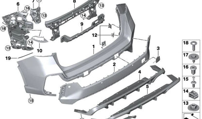 Tornillo de cabeza avellanada OEM 07147127714 para BMW E81, E82, E87, E88, F20, F21, F40, F52, F70, F22, F23, F44, F45, F46, F87, G42, U06, G87, E91, F30, F31, F34, F35, F80, G20, G21, G28, G80, G81, F32, F33, F36, F82, F83, G22, G23, G26, G82, G83,