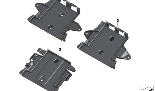 OEM Audio System Control Unit Support 65121541313 für BMW Motorrad K1600GT, K1600GTL, R1200RT, R1250RT. Originaler BMW Motorrad.