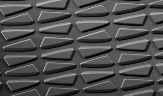 Rear mats for all types of anthracite climate OEM 51472336795 for BMW X1 E84. Original BMW.