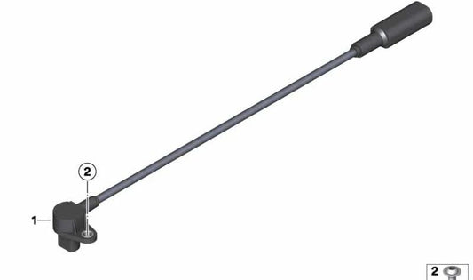 Sensor de velocidad OEM 61317717876 para BMW Motorrad S 1000 RR (SK46) modelos 2009-2014. Original BMW Motorrad.