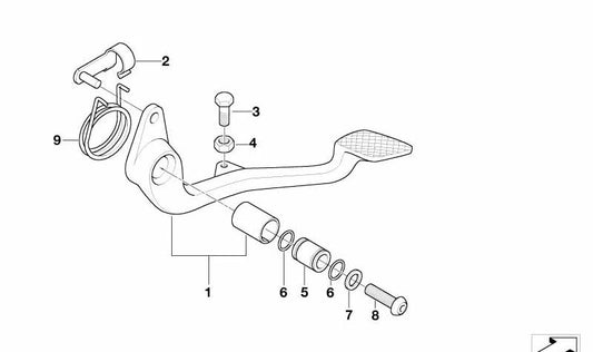 Junta tórica OEM 35212335528 para BMW Motorrad C1 200, C1 125 (modelos K19). Compatible con sistemas de freno. Original BMW Motorrad.