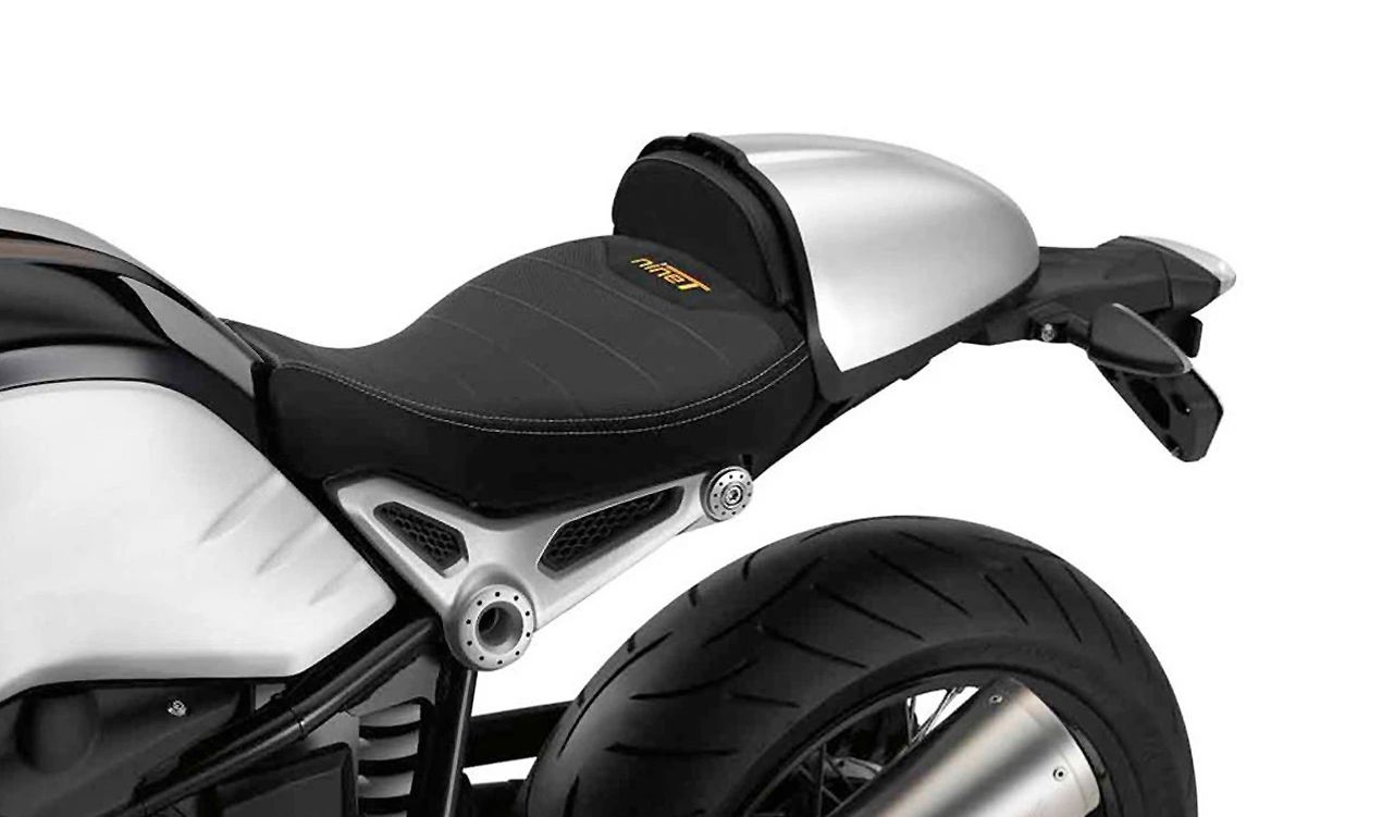 Asiento del conductor Custom OEM 77348546218 para motos BMW R nineT, R nineT Pure, R nineT Scrambler, R nineT Racer, R nineT Urban G/S. Original BMW Motorrad.