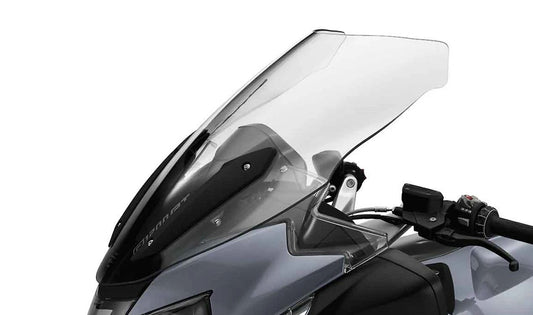 Parabrisas confort OEM 77338543540 para BMW Motorrad R 1200 RT, R 1250 RT. Original BMW Motorrad.
