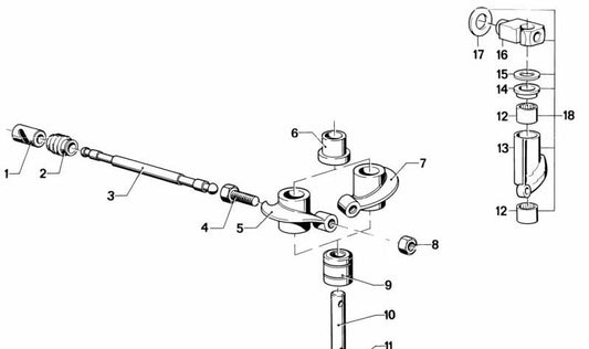 OEM 11331257825 Boot Washer for BMW R50, R50/2, R60, R60/2, R69 and R69S. Original BMW.