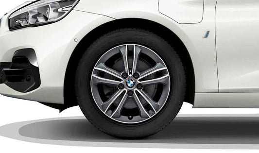 Double Radio 549 Tire en alliage pour la série BMW 1 F40, F52, série 2 F44, F45, F45N, F46, F46N (OEM 36116856087). BMW d'origine.