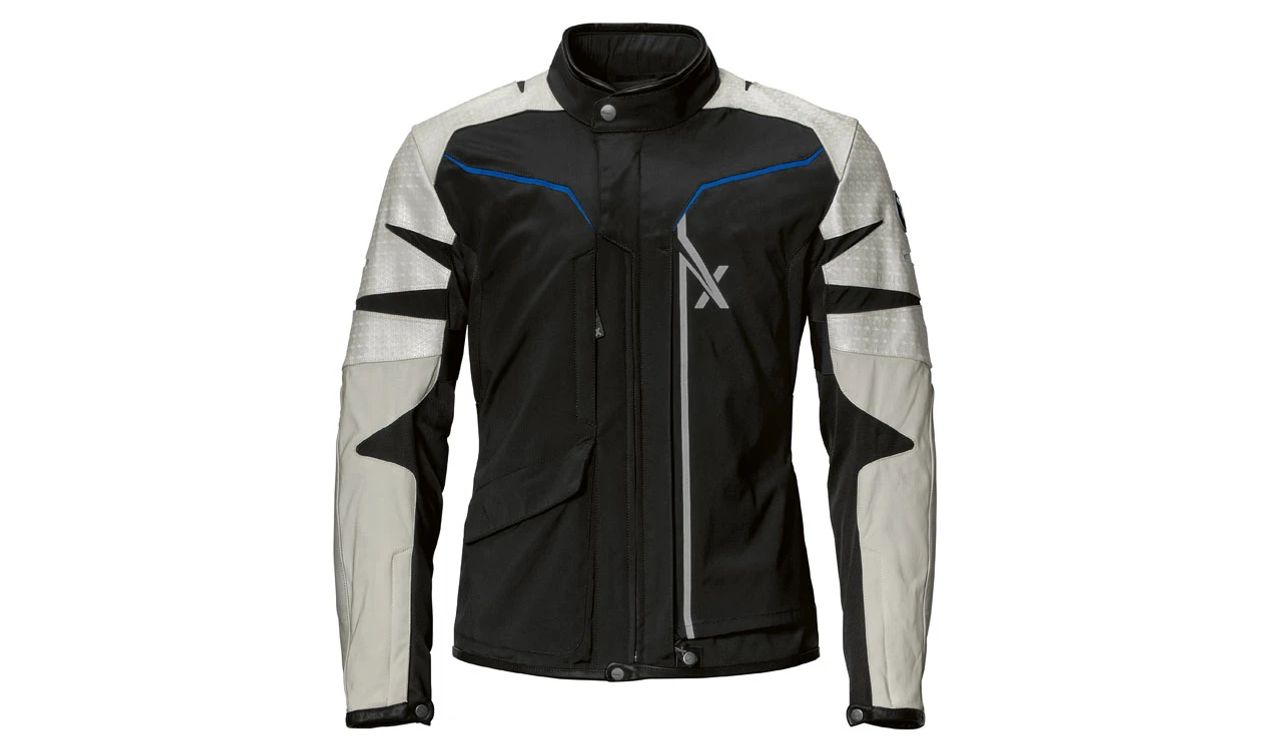 Chaqueta XRide GORE-TEX negra/plata talla 27 OEM 76117913474 para BMW Motorrad. Original BMW Motorrad.