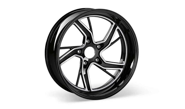 Llantas de aleación deportivas Option 719 OEM 36319898656 para BMW Motorrad R nineT, R nineT Pure, R nineT Scrambler, R nineT Racer, R nineT Urban G/S. Original BMW Motorrad.