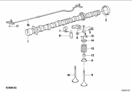 Balancín para BMW E30, E28, E34 (OEM 11331275878). Original BMW.