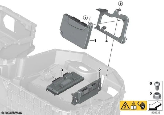 KMU -Unterstützung für BMW G20, G21, G30, G31N, G11, G12, G01 (OEM 61278630192). Original BMW