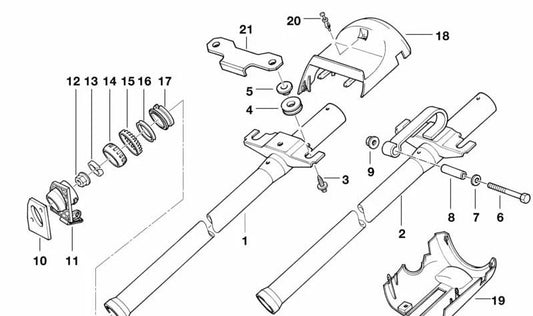Board für BMW 3 E36 -Serie (OEM 32311159767). Original BMW