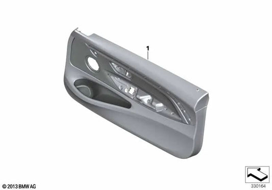 Terapia de porta de couro esquerda para BMW F32, F32N, F33, F33N (OEM 51418063389). BMW original.