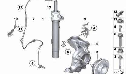 ABS/BVA Linksfahrer Unterstützung für BMW E81, E82, E87, E88, E90, E91, E92, E93, E84, E89 (OEM 34526770629). Original BMW