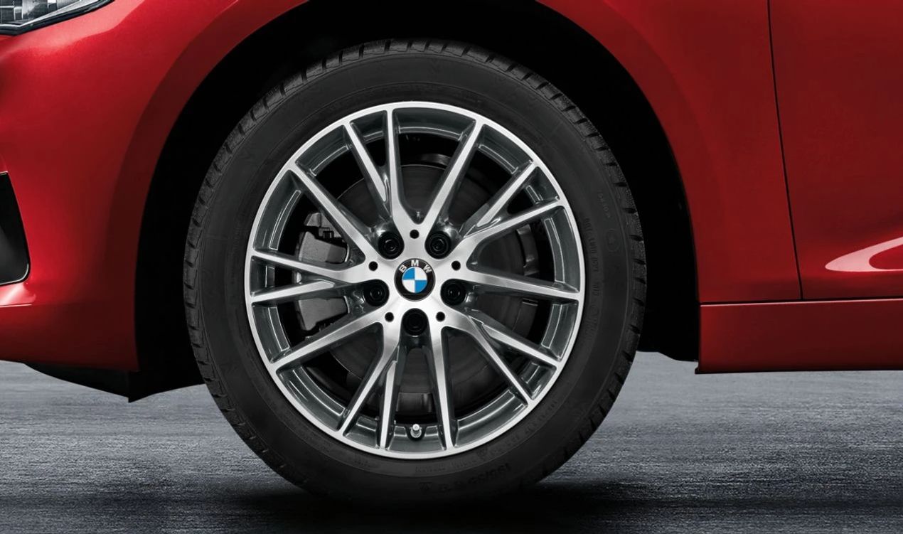 Llanta de aleación Y-Spoke 489 OEM 36107849122 para BMW F40, F44, F45, F46. Original BMW.