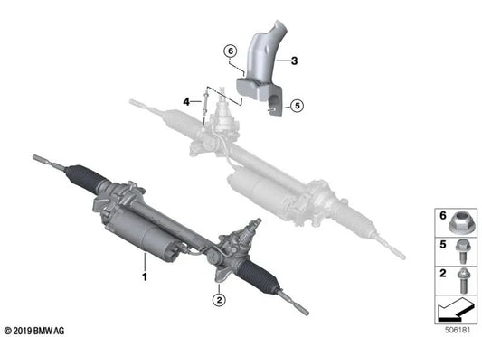 Système de gestion électrique pour BMW X3 F97, F97N, X4 F98, F98N (OEM 3210788788). BMW d'origine.