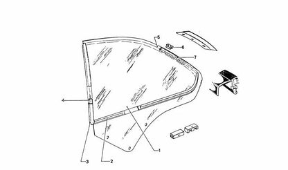 Junta derecha para BMW (OEM 51367740106). Original BMW.