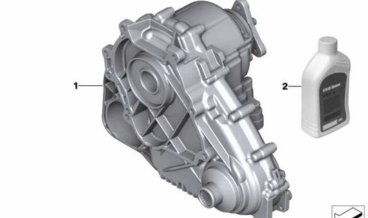 Caixa de transferência para BMW X3 F25 (OEM 27105A371D9). BMW original