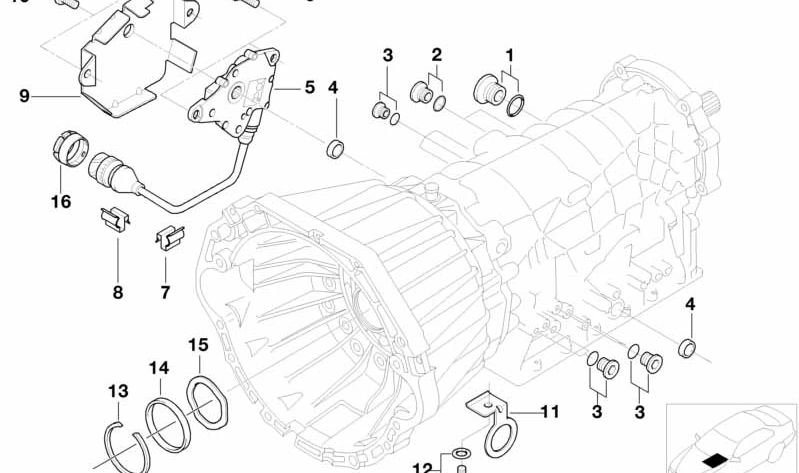 Retén de transmisión (10x18x5) OEM 24147571213 para BMW E81, E82, E87, E88, E21, E30, E36, E46, E90, E91, E92, E93, E12, E28, E34, E39, E60, E61, E24, E63, E64, E23, E32, E38, E65, E66, F01, F02, E31, E84, E83, E53, E70, E71, E85, E86, E89, E52. Or