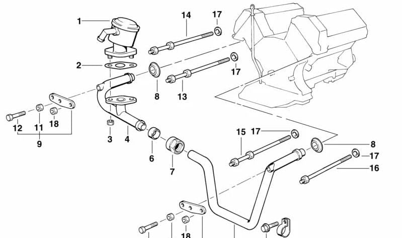 Arandela de estanqueidad OEM 11721704894 para BMW E34, E38. Pieza original BMW.