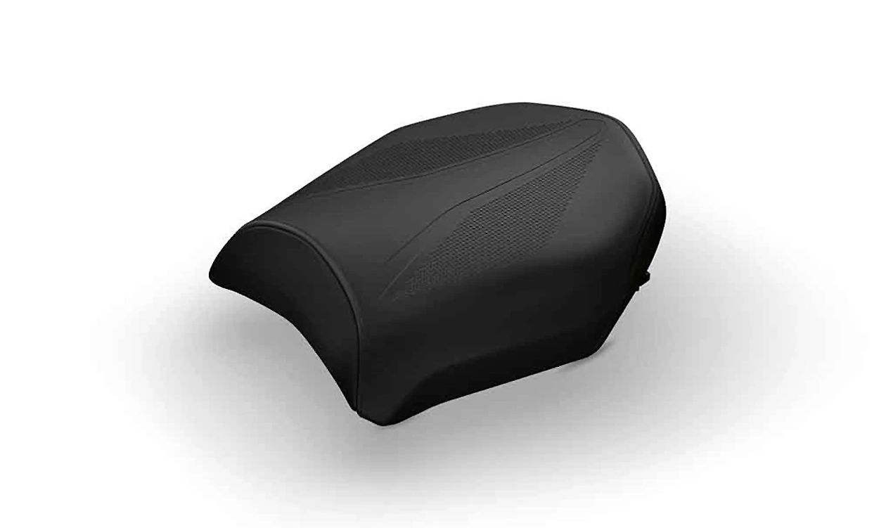Assento de passageiro confortável OEM 52538382809 para motocicletas BMW R 1200 R, R 1250 R, R 1200 RS, R 1250 RS. Originais BMW Motorrad.