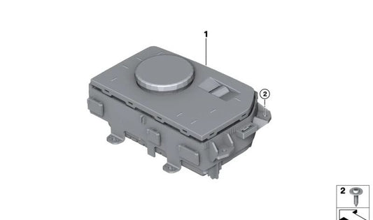 Módulo de control OEM 65825A73B23 para BMW E36, G70. Original BMW.
