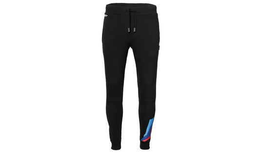 Pantalón Slim Fit Motorsport OEM 76618542463 para BMW Motorrad {todos los modelos de usuario}. Ropa original BMW Motorrad, diseño deportivo con gráfico tricolor, ideal para motoristas.