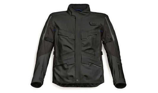 Chaqueta impermeable PaceGuard Adventure OEM 76117922857 para BMW Motorrad {R1200GS, R1250GS, F850GS, F750GS, G310GS, S1000XR, R nineT, etc.}. Con protecciones y ventilación. Original BMW Motorrad.