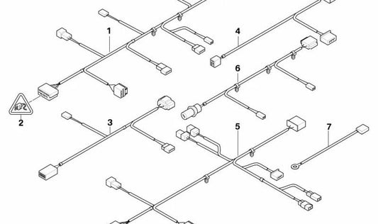 Eingabehilfsadapter für BMW E81, E82, E88, E90N, E91N, E92 (OEM 61129190438). Original BMW.