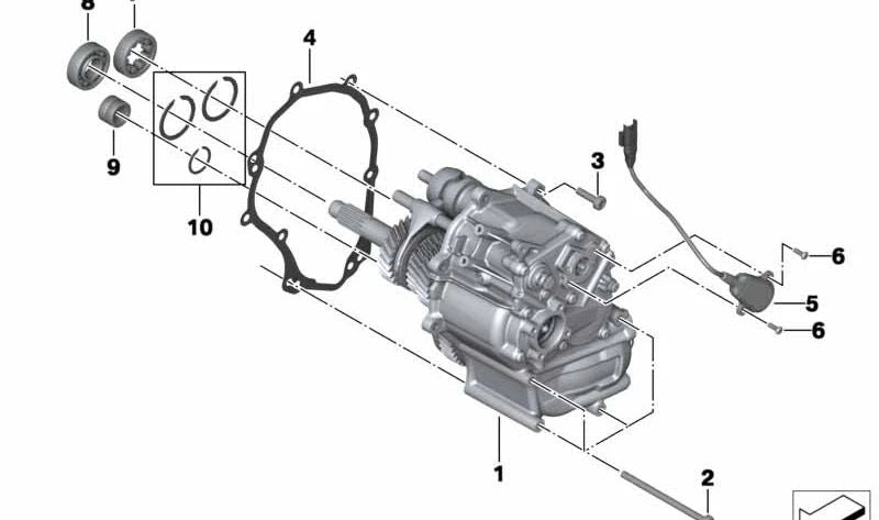 Juego de anillos de seguridad OEM 11117728759 para motos BMW K1600GT, K1600GTL, K1600GTL Exclusive. Original BMW Motorrad.