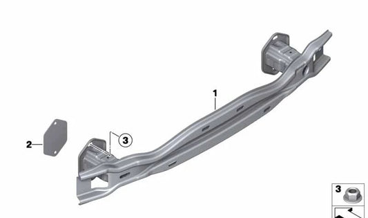 Supporto per paraurti posteriore per BMW F30N (OEM 51127365570). BMW originale