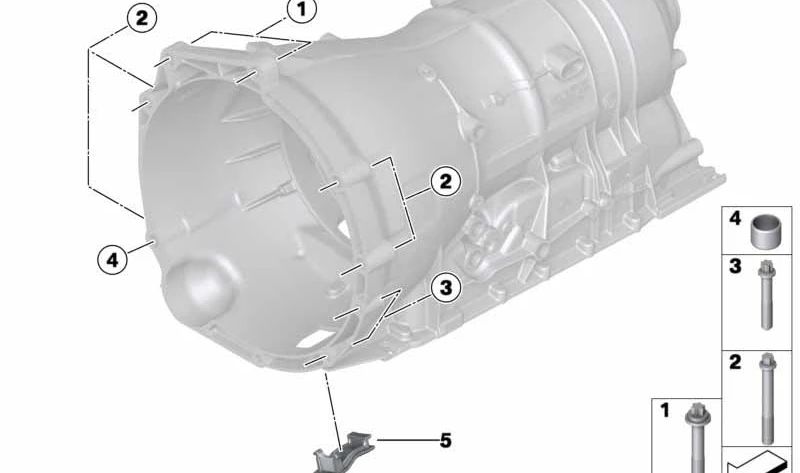 Tapa de cierre OEM 24147574787 para BMW E90, E91, E92, E93 (320d con motor N47). Compatible con versiones manuales y automáticas. Pieza original BMW.
