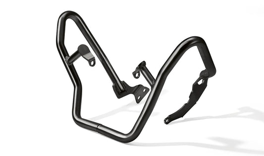 Protector de motor negro OEM 77145A5A4C7 para motos BMW G 310 GS, G 310 R. Original BMW Motorrad.