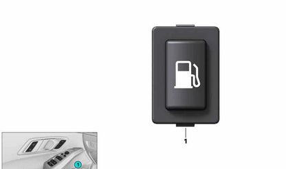 Interruptor apertura tapa combustible OEM 61319323414 para BMW F45, G20, G21, G11, G12, F48, F39, G01, G05, G09, I01, I12, I15. Compatible con modelos híbridos y eléctricos. Original BMW.