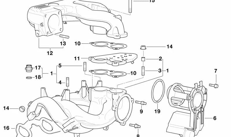 O-Ring for BMW 3 Series E36, 5 Series E34 (OEM 11611437690). Genuine BMW