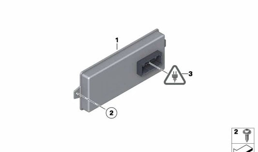 Módulo de interfaz híbrido OEM 61359227698 para BMW X6 E72 Hybrid (10/2008 - 10/2011). Original BMW.