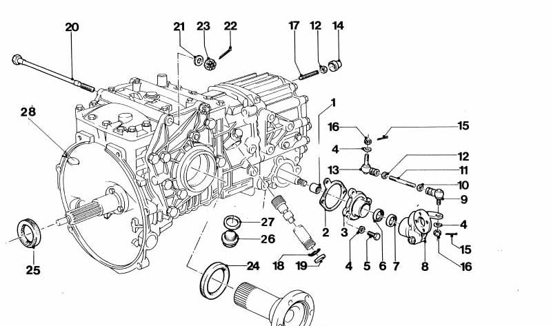 Anneau d'étanchéité pour BMW (OEM 23121208077). BMW d'origine