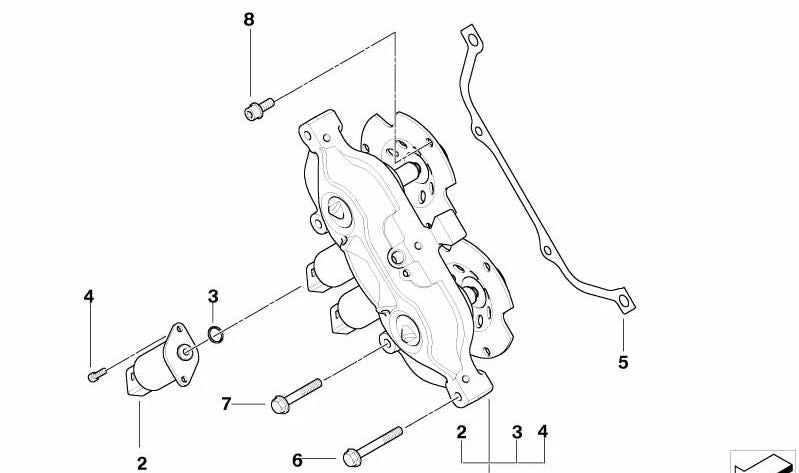 Junta tórica OEM 11367836238 para BMW E60, E61, E63, E64. Repuesto original BMW. Ideal para sistema Vanos y mantenimiento del motor.