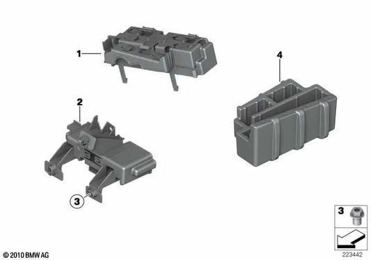 Suporte CAS / ZGM / KAFAS para BMW F25, F26 (OEM 61359216244). BMW original