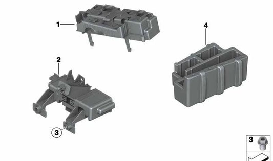 Revestimiento maletero OEM 61359234464 para BMW X3 F25 (sDrive18d, sDrive20i). Compatible con modelos 2012–2017. Pieza original BMW.