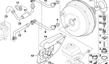 Joint de partition supérieur pour BMW E70, F15, F85, E71, F16, F86 (OEM 12907555109). BMW d'origine